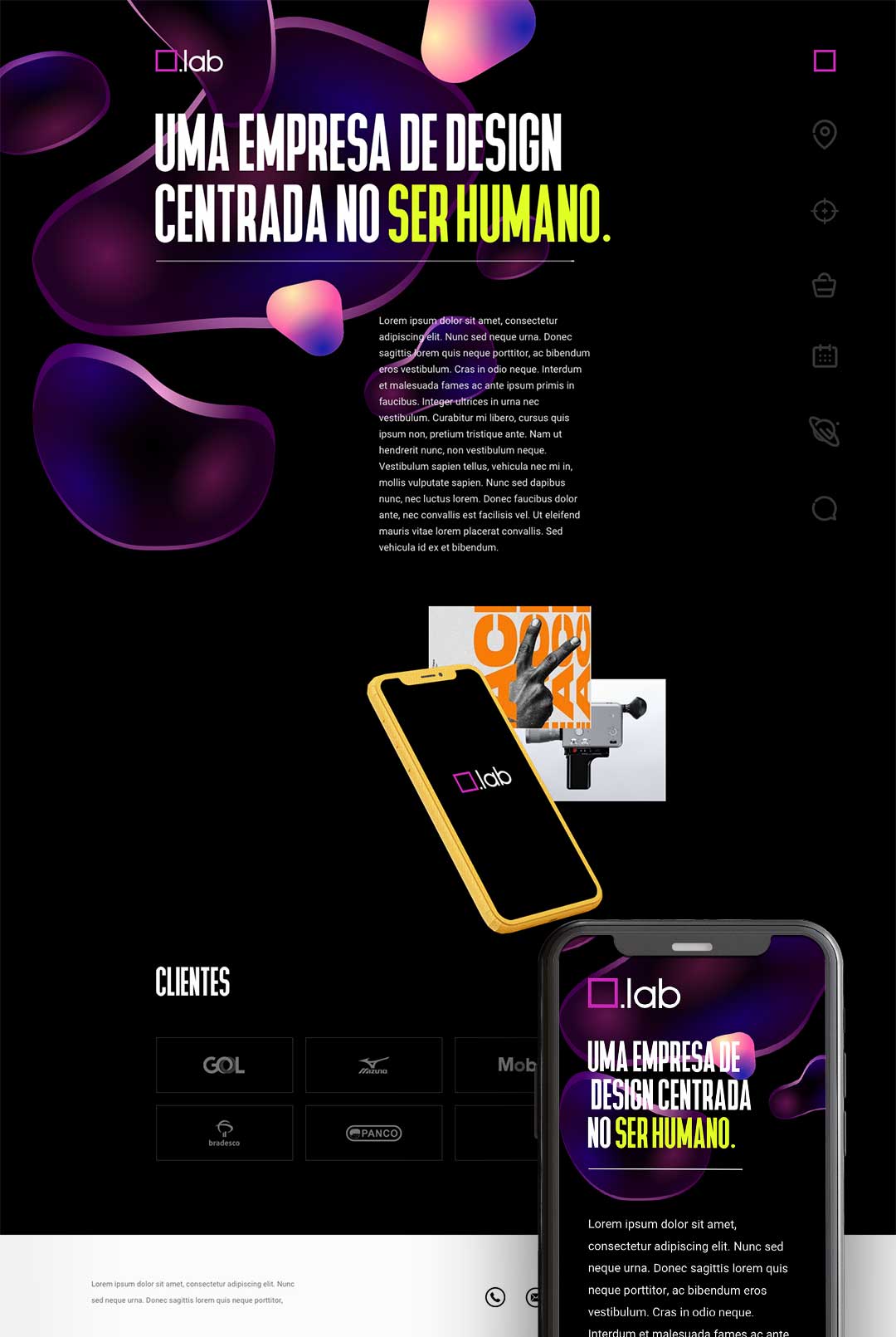 Xlab web design