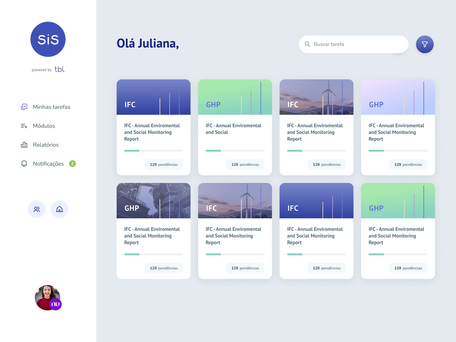 My Tasks page in SiS Manager · a single screen surfacing every approval, follow-up, and pending entry the customer needs to act on.